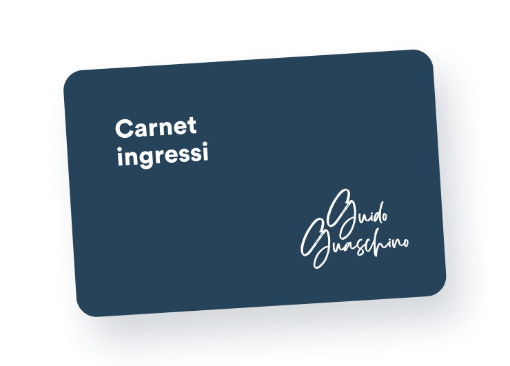 Carnet ingressi Guido Guaschino